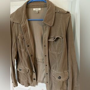 Dress Barn Tan Coat XL